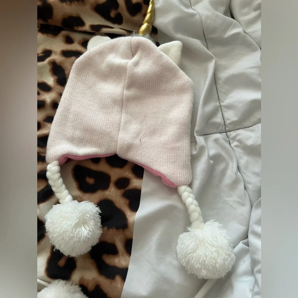 Toddler girls set of 4 winter hats variety